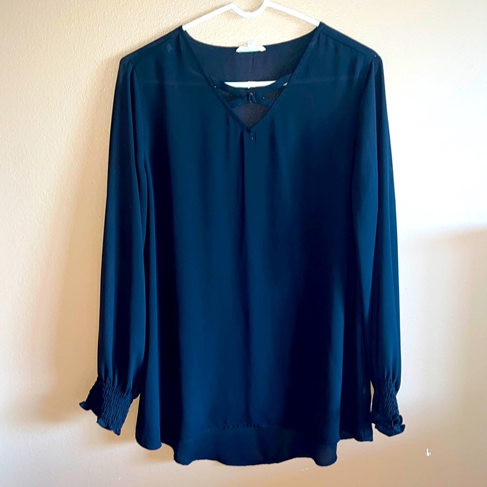 Maurice’s black dress top